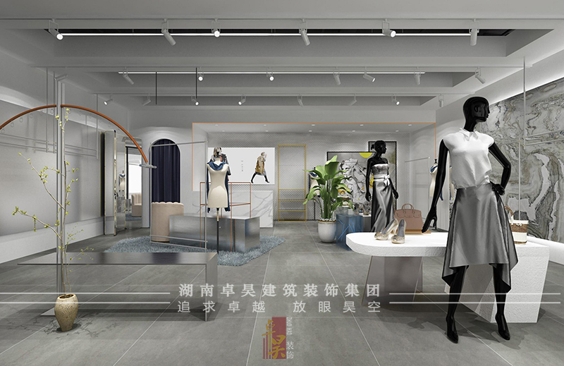 女裝專賣店裝修設(shè)計(jì)效果3